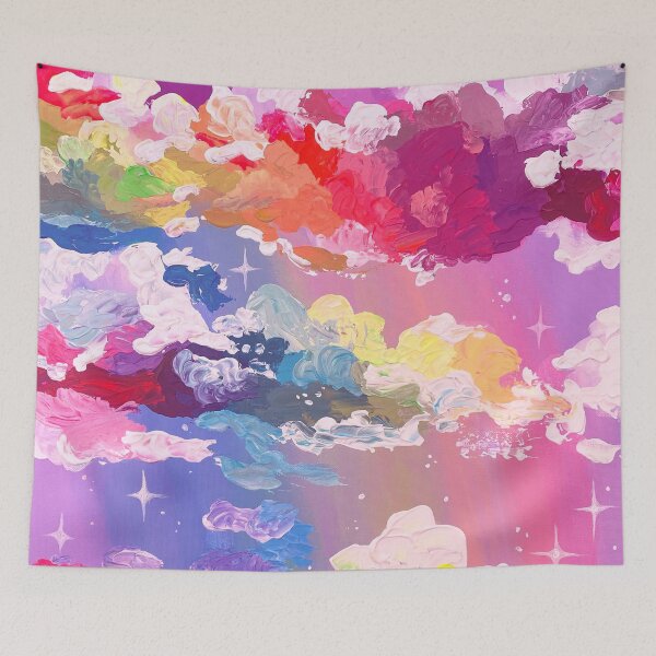 Item preview, Rainbow Clouds designed and sold by Bethany  Dobson.