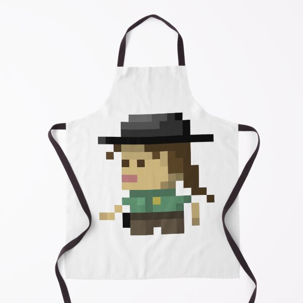 Item preview, Pixel art lady cheriff designed and sold by anycolorart.