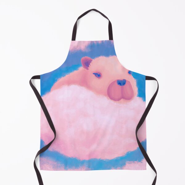 Item preview, Pastel Capybara Floating In The Clouds designed and sold by SubtleSplit.