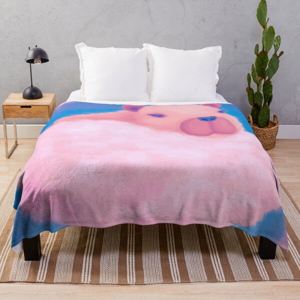 Item preview, Pastel Capybara Floating In The Clouds designed and sold by SubtleSplit.