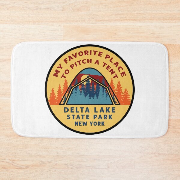 Item preview, Delta Lake State Park New York Tent Patch designed and sold by VanyaKar.