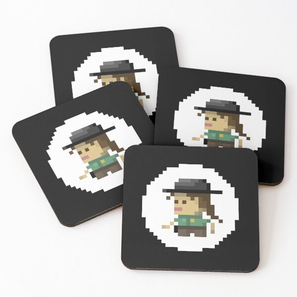 Item preview, Pixel art lady cheriff designed and sold by anycolorart.