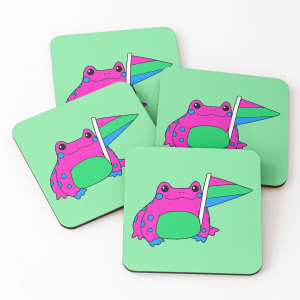 Item preview, Poly Pride Frog designed and sold by everything4eva.
