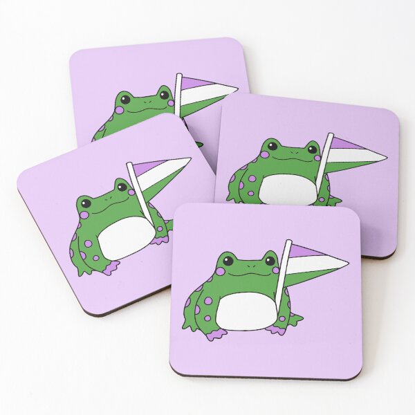 Item preview, Genderqueer Pride Frog designed and sold by everything4eva.