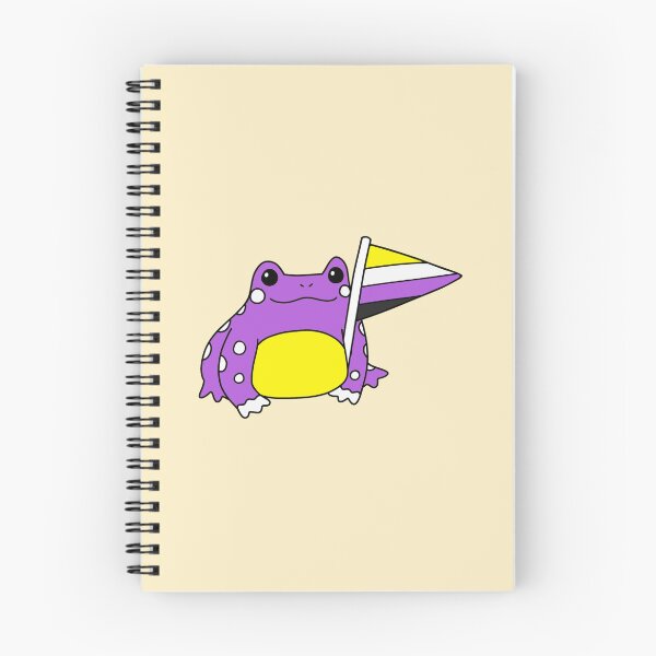 Item preview, Nonbinary Pride Frog designed and sold by everything4eva.