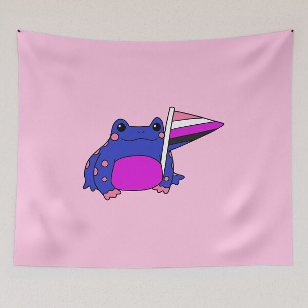 Item preview, Genderfluid Pride Frog designed and sold by everything4eva.