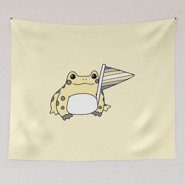Item preview, Demigender Pride Frog designed and sold by everything4eva.