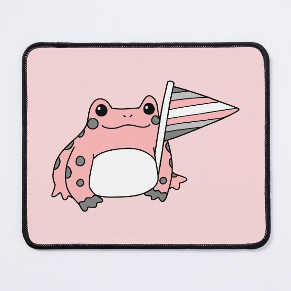 Item preview, Demigirl Pride Frog designed and sold by everything4eva.