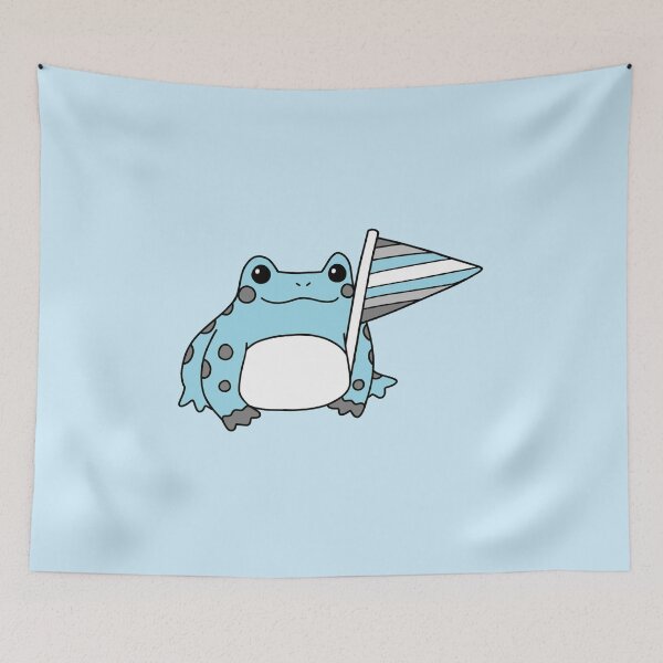 Item preview, Demiboy Pride Frog designed and sold by everything4eva.