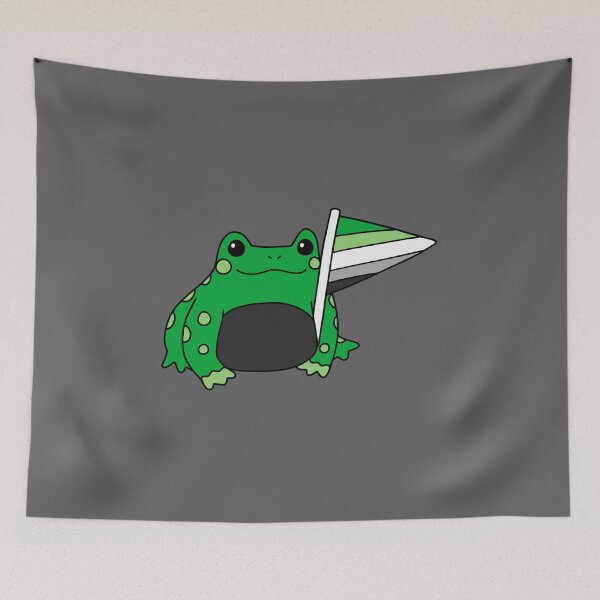 Item preview, Aromantic Pride Frog designed and sold by everything4eva.