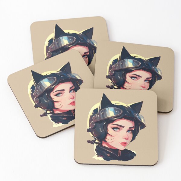 Item preview, Black Cat Vintage Eighties Style 6 designed and sold by HiPolly.