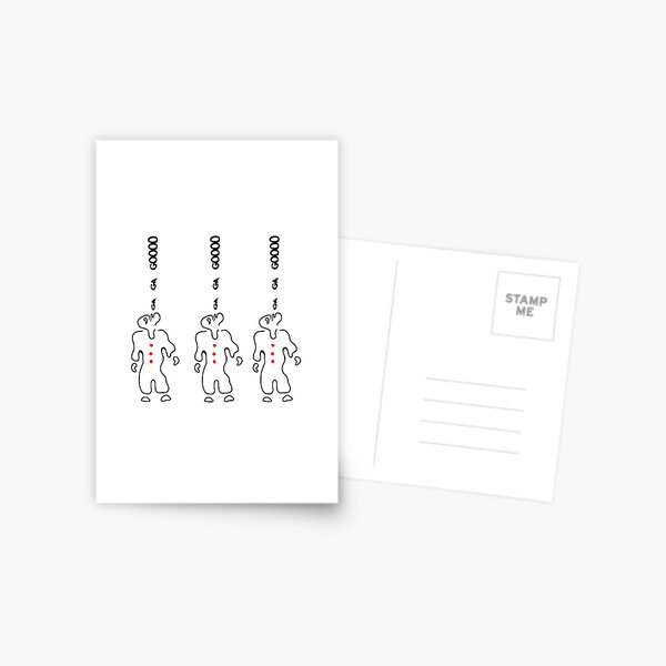Ga Ga Goooooooooo Postcard