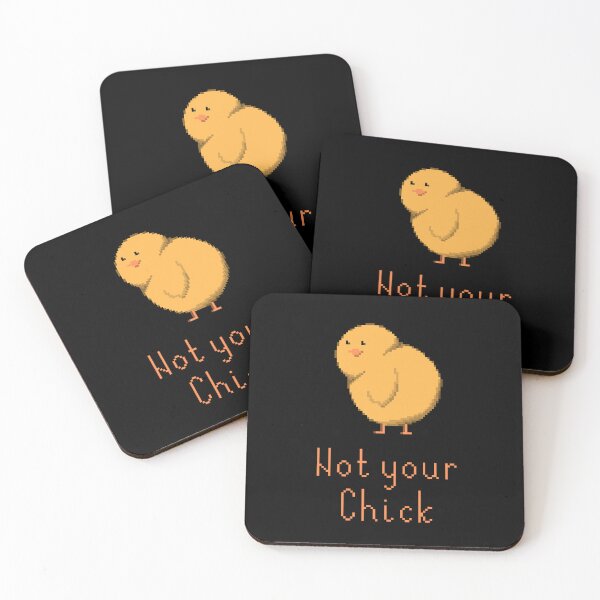 Item preview, Not your chick pixel art designed and sold by anycolorart.