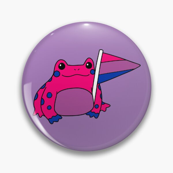 Item preview, Bi Pride Frog designed and sold by everything4eva.