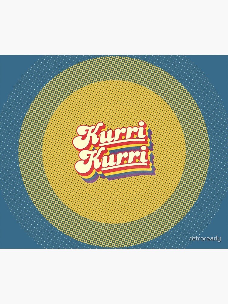 "Kurri Kurri, NSW Retro Rainbow" Poster by retroready Redbubble