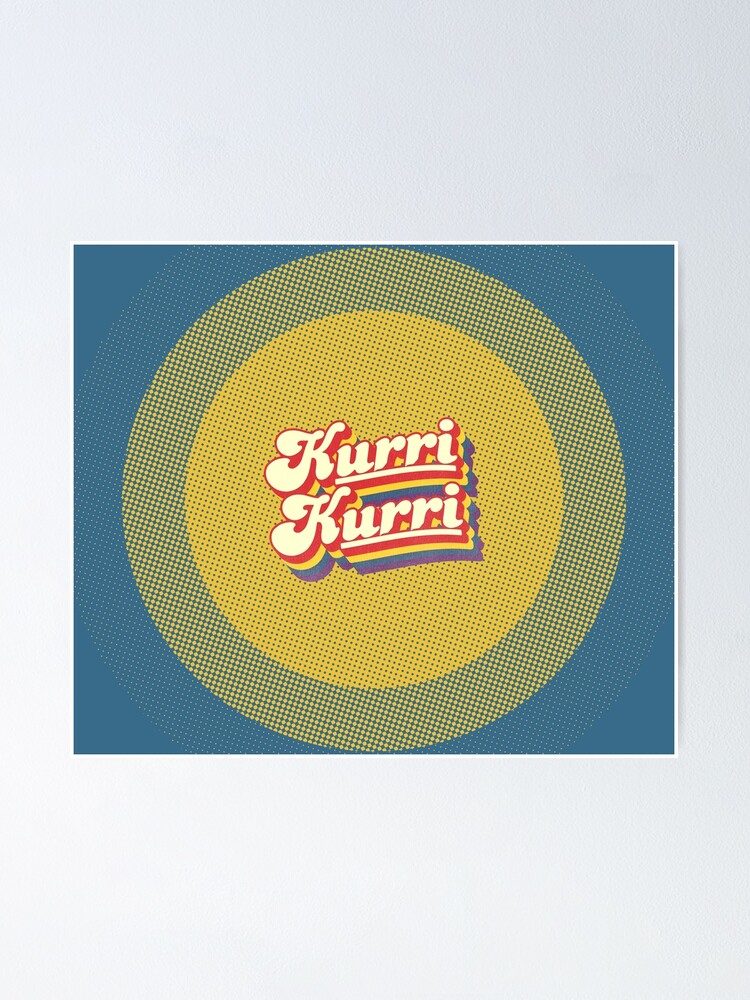 "Kurri Kurri, NSW Retro Rainbow" Poster by retroready Redbubble