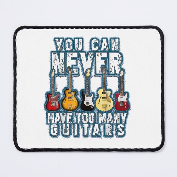 Item preview, You Can Never Have Too Many Guitars Music designed and sold by gabihat.
