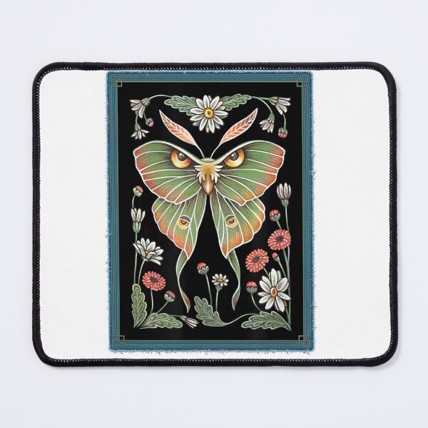 Item preview, Luna Moth Witchy Folk Art designed and sold by gabihat.