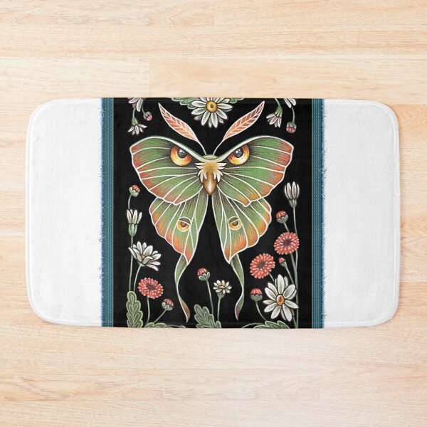 Item preview, Luna Moth Witchy Folk Art designed and sold by gabihat.