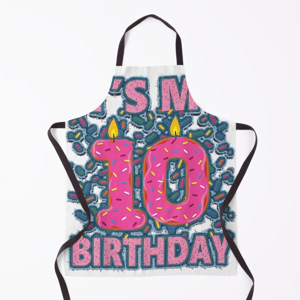 Item preview, Sweet donut It's My 10th Birthday 10 Yrs Old designed and sold by gabihat.