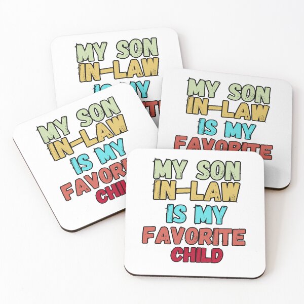Item preview, My Son In Law Is My Favorite Child Funny Family Retro Humor T-Shirt Classic T-Shirt designed and sold by ArtWaves ⭐⭐⭐⭐⭐.