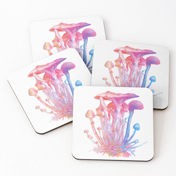 Item preview, Watercolor Abstract Mushrooms designed and sold by PODUNUSUAL.