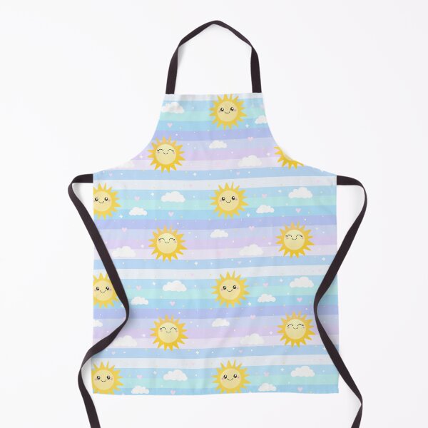 Item preview, Sunny Stripes Happy Sun Pattern - Cute Kawaii Summer Sunshine designed and sold by inspirationzgal.