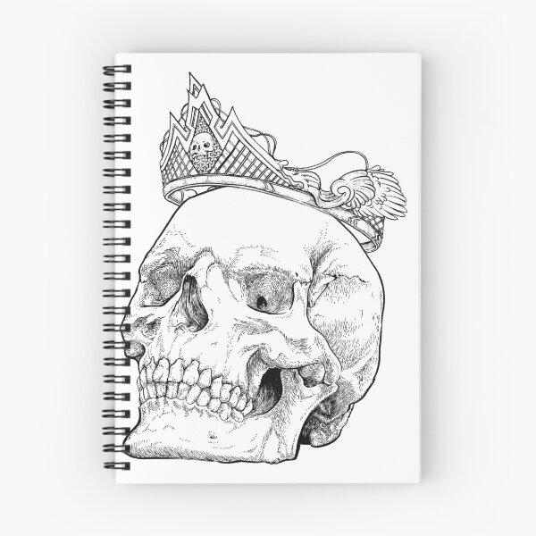 Item preview, skull king 01 FLDillustration designed and sold by fldillustration.
