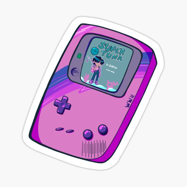 Artikel-Vorschau von Super Tuna Handheld-Spiel, designt und verkauft von mazmoonchild.