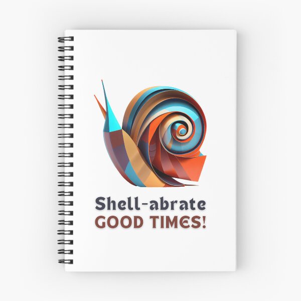 Item preview, Get Your Cute and Colorful Snail Design with 'Shel-abrate Good Times' Today designed and sold by FiveIntentions.