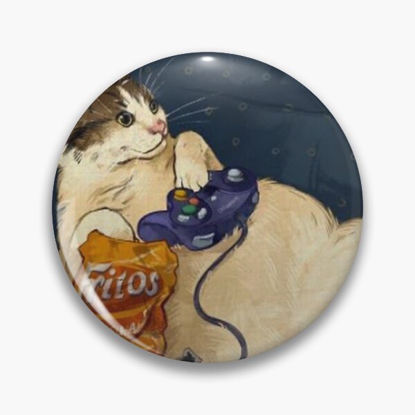 Item preview, Gamer cat! (third in the series) Print designed and sold by johnfole.