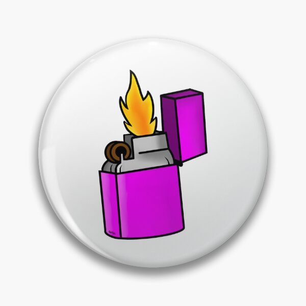 Item preview, Cute pink flaming lighter designed and sold by merksucks.