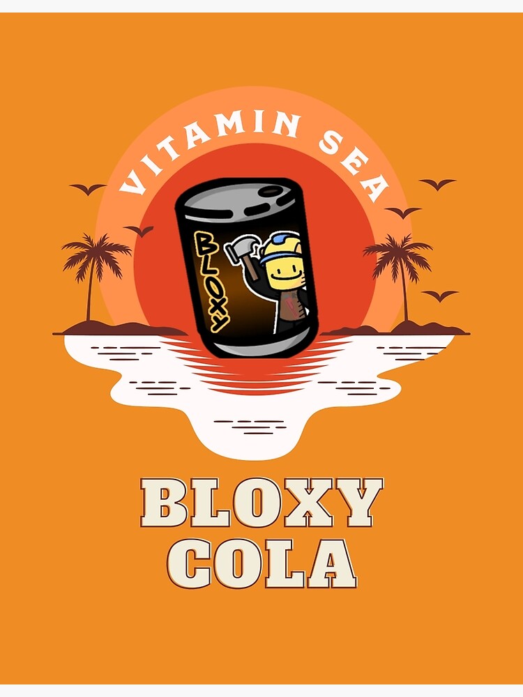 roblox bloxy cola Poster for Sale by BabyCatArtist