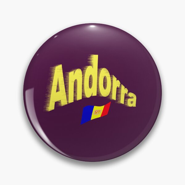 Item preview, Principality of Andorra abstract design designed and sold by lobodelnoir.