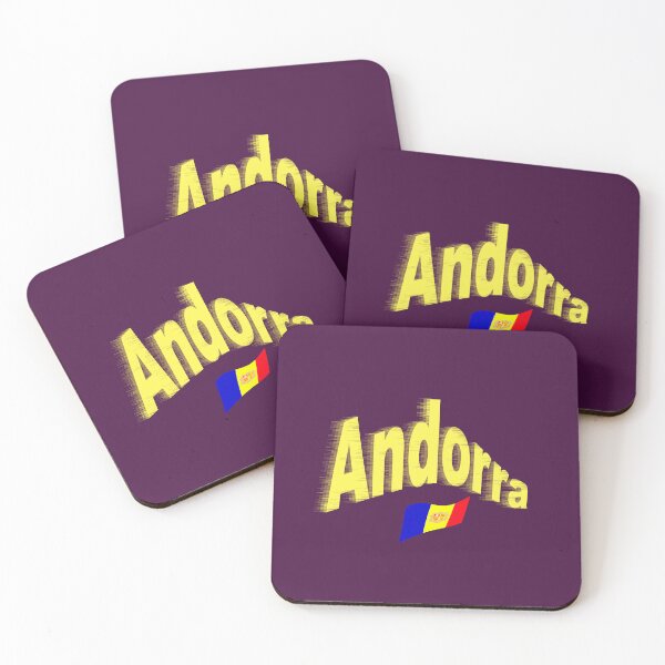 Item preview, Principality of Andorra abstract design designed and sold by lobodelnoir.