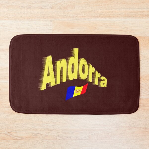 Item preview, Principality of Andorra abstract design designed and sold by lobodelnoir.