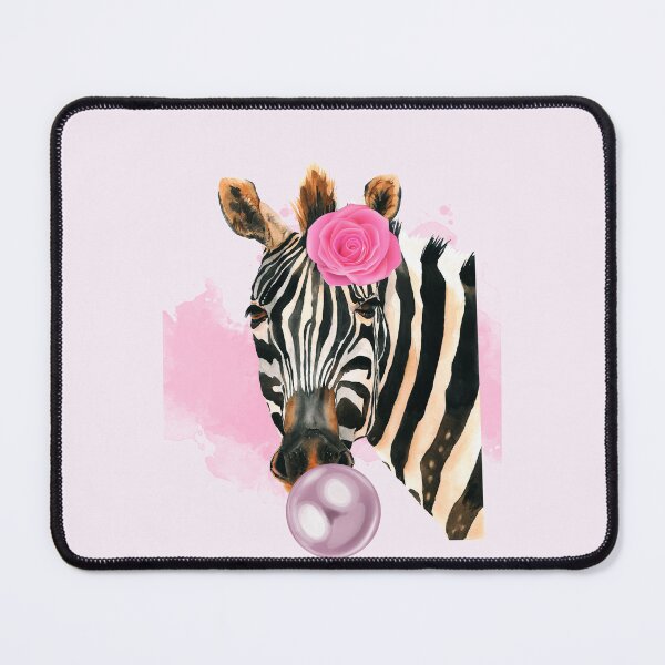 Item preview, Bubbly Bubblegum Zebra designed and sold by ConnieVZ.
