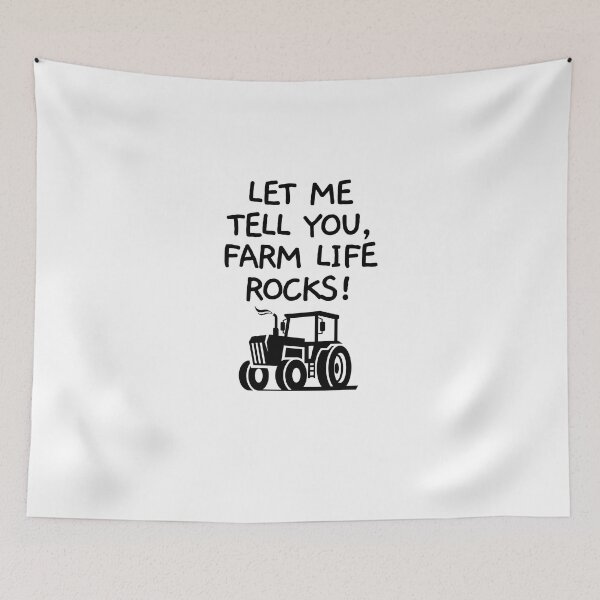 Item preview, Let me tell you, farm life rocks! designed and sold by mksjr.