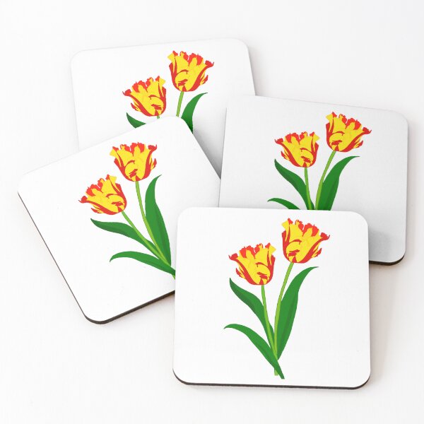 Item preview, Variegated Red & Yellow Tulip (Tulip 'Monsela') designed and sold by Andie Janik.