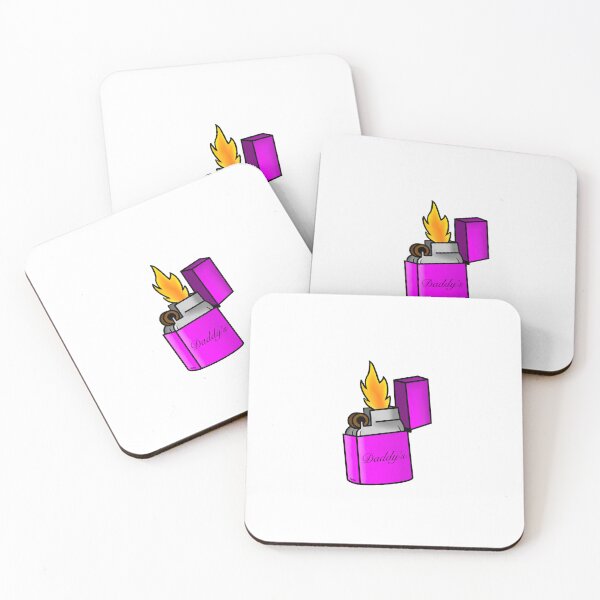 Item preview, “Daddy’s” cute pink lighter designed and sold by merksucks.