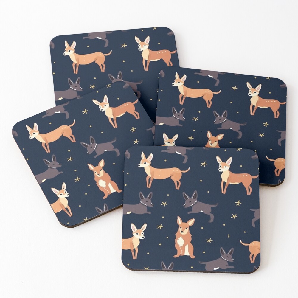 Item preview, Coasters (Set of 4) designed and sold by RooArtistry.