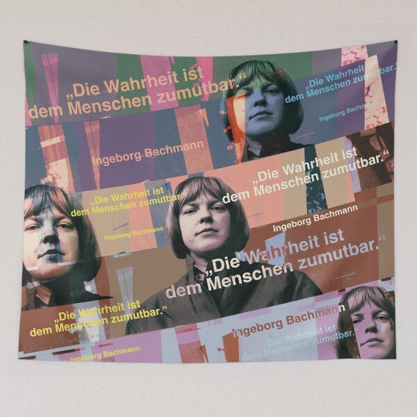 Item preview, The truth is reasonable for man, Ingeborg Bachmann quote designed and sold by Mauswohn.
