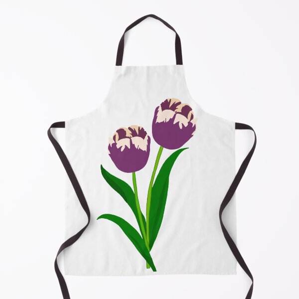 Item preview, Variegated Purple & White Tulip (Tulip 'Annelinde') designed and sold by Andie Janik.