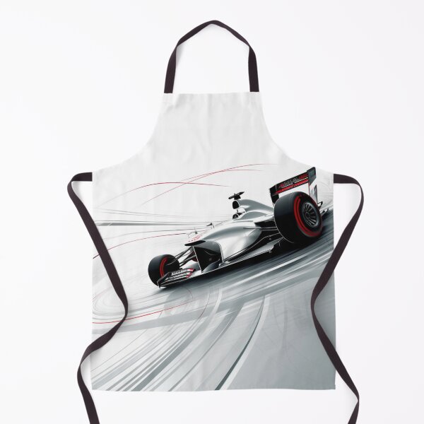 Artikelvorschau, F1 Velocity: Minimalistischer digitaler Kunstdruck einer futuristischen Rennstrecke entworfen und verkauft von RobotBadGuy0.