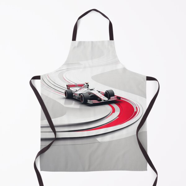 Item preview, F1 Ascent: arte digital minimalista de una pista de carreras futurista designed and sold by RobotBadGuy0.