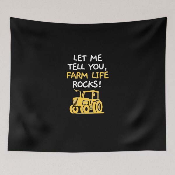 Item preview, Let me tell you, farm life rocks! designed and sold by mksjr.