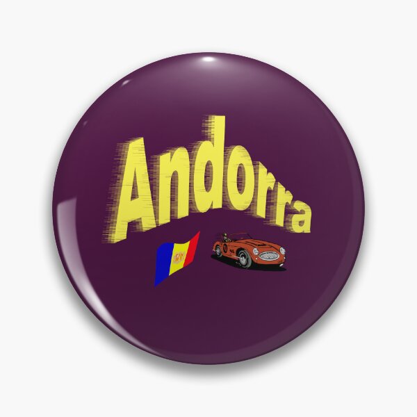 Item preview, Principality of Andorra abstract design designed and sold by lobodelnoir.