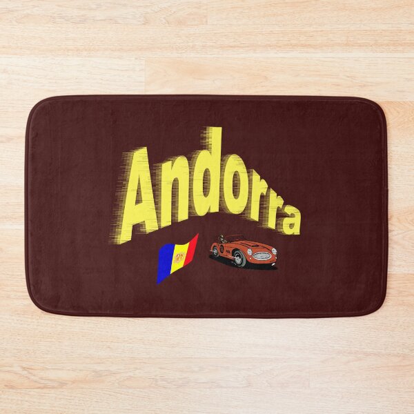 Item preview, Principality of Andorra abstract design designed and sold by lobodelnoir.