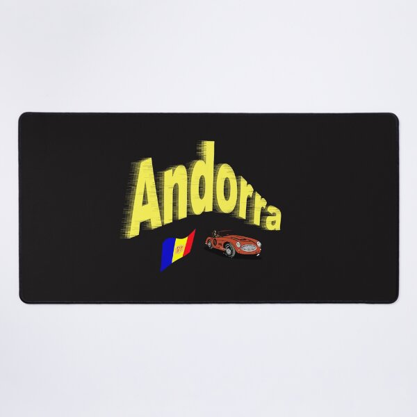 Item preview, Principality of Andorra abstract design designed and sold by lobodelnoir.