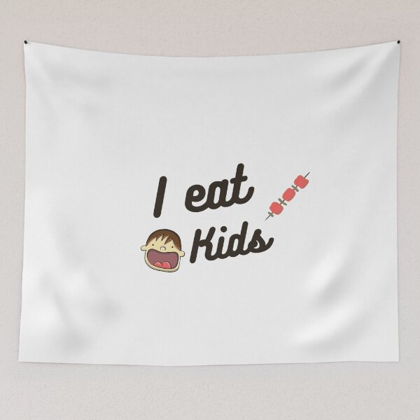 Item preview, I eat kids, funny designed and sold by Dazli.